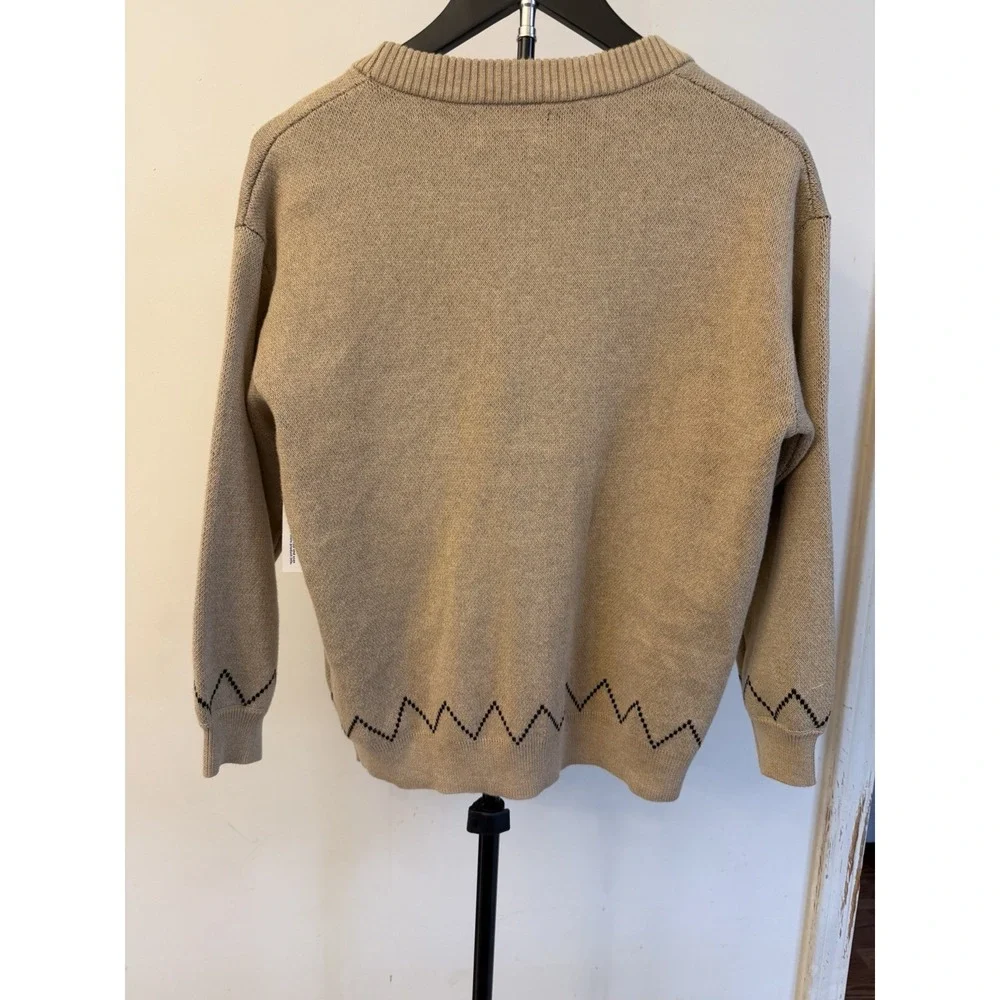 Old Navy Girls Horse Slouchy Woven Knit Cardigan Sweater Size L (10-12)